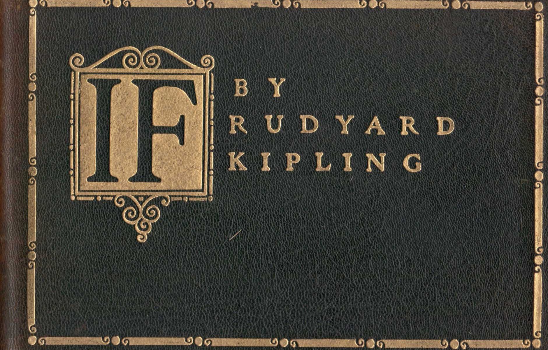 Bookcover of Rudyard Kipling's poem If